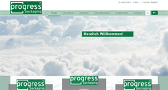 Desktop Screenshot of progress-packaging.com